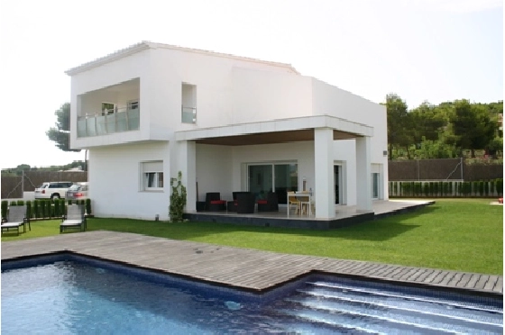Villa in Javea(Balcon) zu verkaufen, Zona de estar 265 m², Terreno 1048 m², 6 Schlafzimmer, 3 Badezimmer, Pool, ref.: SV-2618-1