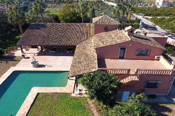 Finca in Denia zu verkaufen, Zona de estar 450 m², Baujahr 1985, + Ofen, Klimaanlage, Terreno 17000 m², 8 Schlafzimmer, 4 Badezimmer, Pool, ref.: SC-T0617-44
