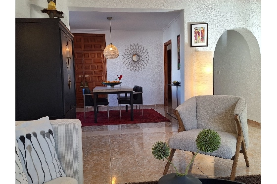 Sommerhaus in Els Poblets zur Ferienvermietung, Zona de estar 126 m², Baujahr 1995, Zustand modernisiert, + Zentralheizung, Klimaanlage, Terreno 560 m², 2 Schlafzimmer, 2 Badezimmer, Pool, ref.: V-0117-13