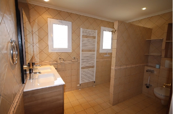 Sommerhaus in Els Poblets zur Ferienvermietung, Zona de estar 126 m², Baujahr 1995, Zustand modernisiert, + Zentralheizung, Klimaanlage, Terreno 560 m², 2 Schlafzimmer, 2 Badezimmer, Pool, ref.: V-0117-24
