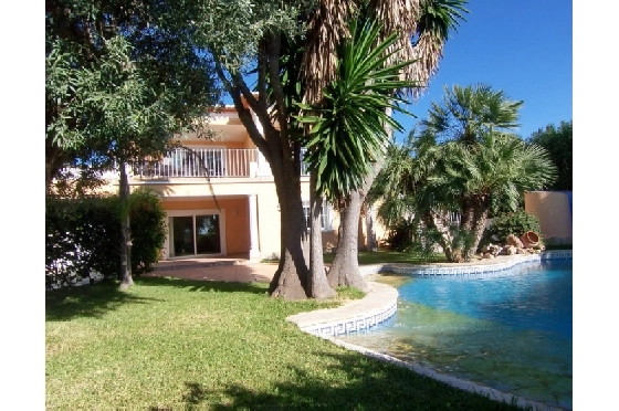 Villa in Moraira(Club Moraira) zu verkaufen, Zona de estar 220 m², Baujahr 2000, + Fussbodenheizung, Klimaanlage, Terreno 800 m², 4 Schlafzimmer, 3 Badezimmer, Pool, ref.: BI-MT.H-523-11