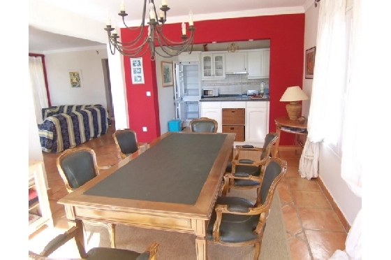 Villa in Moraira(Club Moraira) zu verkaufen, Zona de estar 220 m², Baujahr 2000, + Fussbodenheizung, Klimaanlage, Terreno 800 m², 4 Schlafzimmer, 3 Badezimmer, Pool, ref.: BI-MT.H-523-15