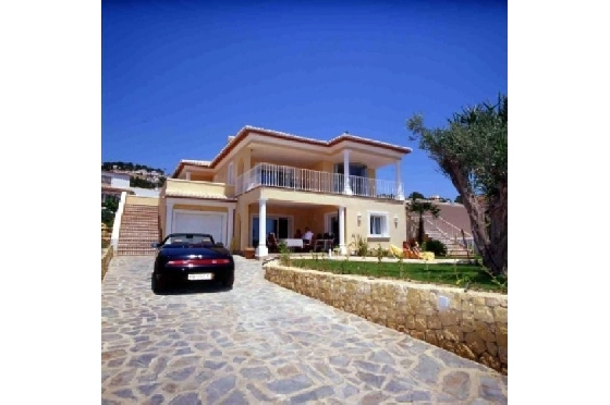 Villa in Moraira(Club Moraira) zu verkaufen, Zona de estar 220 m², Baujahr 2000, + Fussbodenheizung, Klimaanlage, Terreno 800 m², 4 Schlafzimmer, 3 Badezimmer, Pool, ref.: BI-MT.H-523-33