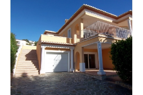 Villa in Moraira(Club Moraira) zu verkaufen, Zona de estar 220 m², Baujahr 2000, + Fussbodenheizung, Klimaanlage, Terreno 800 m², 4 Schlafzimmer, 3 Badezimmer, Pool, ref.: BI-MT.H-523-9