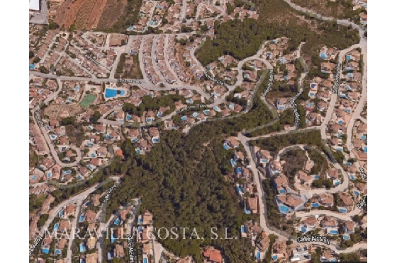 Wohngrundstück in Moraira zu verkaufen, Klimaanlage, Terreno 1610 m², Pool, ref.: MV-2355-5