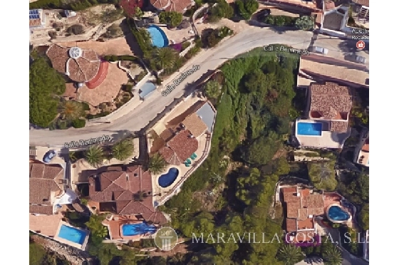 Wohngrundstück in Moraira(Benimeit) zu verkaufen, Klimaanlage, Terreno 800 m², Pool, ref.: MV-2356-3