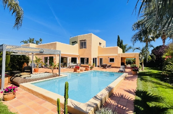 Villa in Tormos zu verkaufen, Zona de estar 300 m², Baujahr 2007, Zustand gepflegt, + Zentralheizung, Klimaanlage, Terreno 13000 m², 4 Schlafzimmer, 4 Badezimmer, Pool, ref.: JS-0724-17