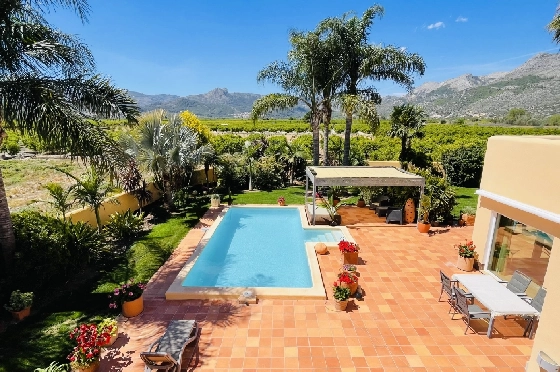 Villa in Tormos zu verkaufen, Zona de estar 300 m², Baujahr 2007, Zustand gepflegt, + Zentralheizung, Klimaanlage, Terreno 13000 m², 4 Schlafzimmer, 4 Badezimmer, Pool, ref.: JS-0724-2