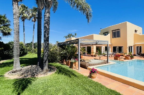 Villa in Tormos zu verkaufen, Zona de estar 300 m², Baujahr 2007, Zustand gepflegt, + Zentralheizung, Klimaanlage, Terreno 13000 m², 4 Schlafzimmer, 4 Badezimmer, Pool, ref.: JS-0724-20