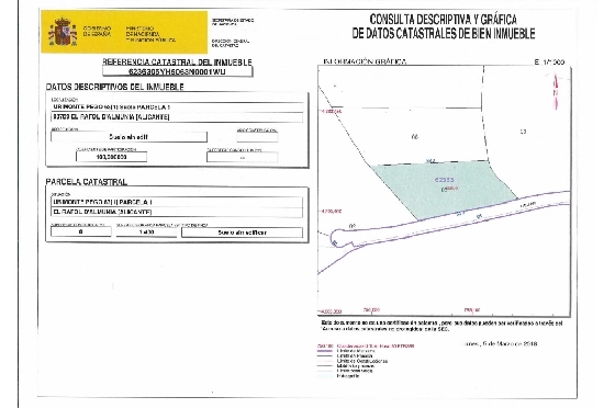 Wohngrundstück in Pego-Monte Pego zu verkaufen, Terreno 1400 m², ref.: AS-0118-17