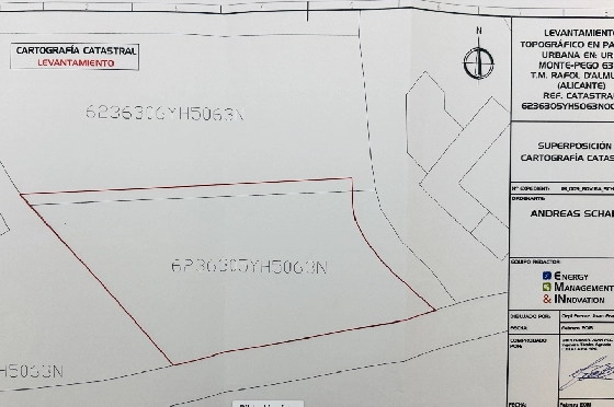 Wohngrundstück in Pego-Monte Pego zu verkaufen, Terreno 1400 m², ref.: AS-0118-19