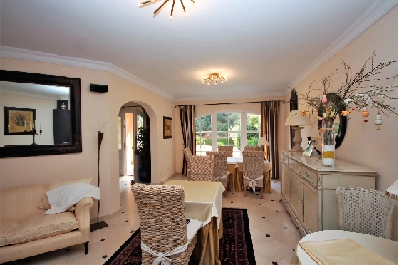 Villa in Denia-La Sella zu verkaufen, Zona de estar 425 m², Baujahr 2006, Zustand neuwertig, + Fussbodenheizung, Klimaanlage, Terreno 1300 m², 5 Schlafzimmer, 4 Badezimmer, Pool, ref.: MJ-0618-13