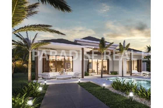 Villa in Javea zu verkaufen, Zona de estar 200 m², + Fussbodenheizung, Klimaanlage, Terreno 1000 m², 3 Schlafzimmer, 2 Badezimmer, Pool, ref.: PR-PPS2222-2