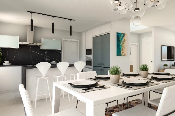 Villa in Denia zu verkaufen, Zona de estar 144 m², Zustand Erstbezug, Klimaanlage, Terreno 220 m², 3 Schlafzimmer, 3 Badezimmer, ref.: GC-1518-5
