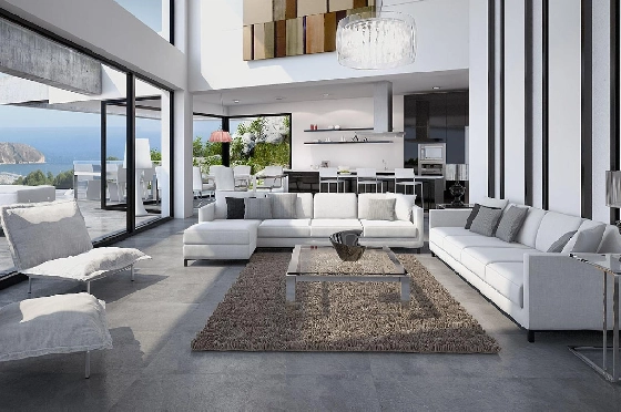 Villa in Moraira(Moraira) zu verkaufen, Zona de estar 600 m², Terreno 1832 m², 4 Schlafzimmer, 5 Badezimmer, Pool, ref.: HG-3252-3