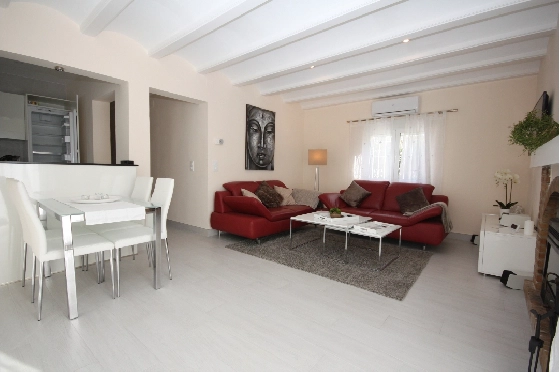 Villa in Els Poblets(Ptda. Barranquets) zur Ferienvermietung, Zona de estar 114 m², Baujahr 1986, Zustand gepflegt, + Zentralheizung, Klimaanlage, Terreno 510 m², 3 Schlafzimmer, 2 Badezimmer, Pool, ref.: T-1118-11