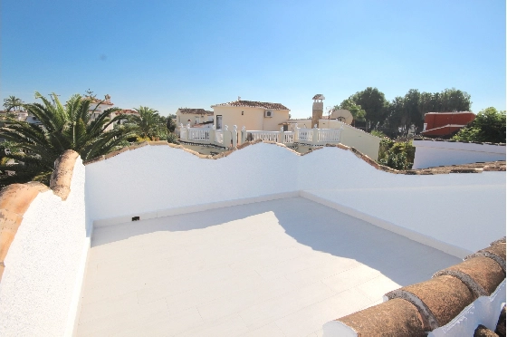 Villa in Els Poblets(Ptda. Barranquets) zur Ferienvermietung, Zona de estar 114 m², Baujahr 1986, Zustand gepflegt, + Zentralheizung, Klimaanlage, Terreno 510 m², 3 Schlafzimmer, 2 Badezimmer, Pool, ref.: T-1118-19