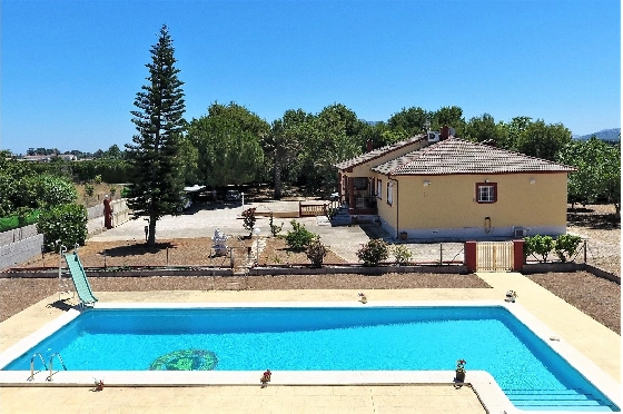 Villa in Els Poblets zu verkaufen, Zona de estar 232 m², Baujahr 1998, + KLIMA, Klimaanlage, Terreno 11310 m², 4 Schlafzimmer, 2 Badezimmer, Pool, ref.: GC-3119-1