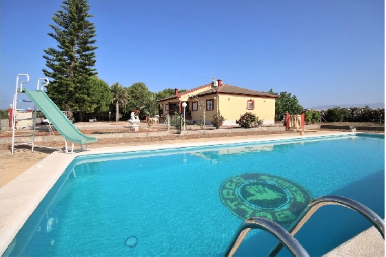 Villa in Els Poblets zu verkaufen, Zona de estar 232 m², Baujahr 1998, + KLIMA, Klimaanlage, Terreno 11310 m², 4 Schlafzimmer, 2 Badezimmer, Pool, ref.: GC-3119-35