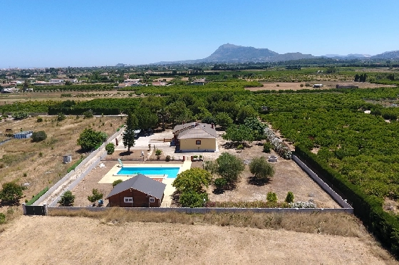 Villa in Els Poblets zu verkaufen, Zona de estar 232 m², Baujahr 1998, + KLIMA, Klimaanlage, Terreno 11310 m², 4 Schlafzimmer, 2 Badezimmer, Pool, ref.: GC-3119-36