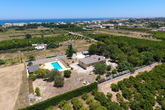 Villa in Els Poblets zu verkaufen, Zona de estar 232 m², Baujahr 1998, + KLIMA, Klimaanlage, Terreno 11310 m², 4 Schlafzimmer, 2 Badezimmer, Pool, ref.: GC-3119-37