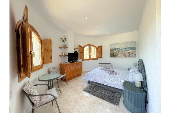 Villa in Els Poblets(Barranquets) zur Ferienvermietung, Zona de estar 130 m², Baujahr 2000, Zustand modernisiert, + Zentralheizung, Klimaanlage, Terreno 580 m², 3 Schlafzimmer, 2 Badezimmer, Pool, ref.: T-0819-13