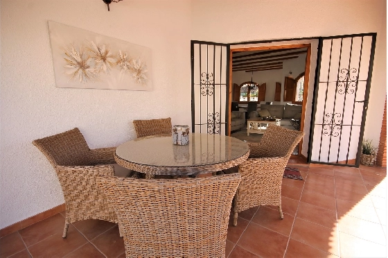 Villa in Els Poblets(Barranquets) zur Ferienvermietung, Zona de estar 130 m², Baujahr 2000, Zustand modernisiert, + Zentralheizung, Klimaanlage, Terreno 580 m², 3 Schlafzimmer, 2 Badezimmer, Pool, ref.: T-0819-6