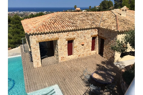 Villa in Denia zu verkaufen, Zona de estar 240 m², Baujahr 2010, Zustand neuwertig, + Zentralheizung, Klimaanlage, Terreno 1000 m², 6 Schlafzimmer, 3 Badezimmer, Pool, ref.: SC-L0920-5