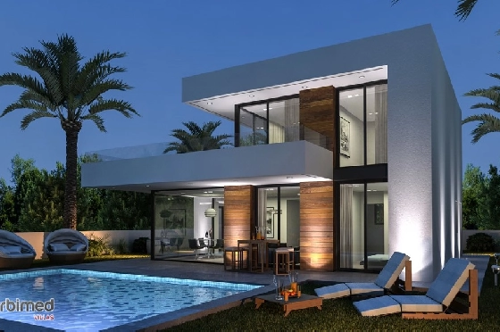 Villa in Denia zu verkaufen, Zona de estar 151 m², Klimaanlage, Terreno 731 m², 3 Schlafzimmer, 2 Badezimmer, Pool, ref.: UM-UV-TANIT-11