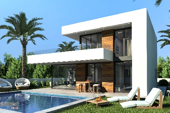 Villa in Denia zu verkaufen, Zona de estar 151 m², Klimaanlage, Terreno 731 m², 3 Schlafzimmer, 2 Badezimmer, Pool, ref.: UM-UV-TANIT-8
