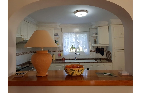 Sommerhaus in Els Poblets zur Ferienvermietung, Zona de estar 156 m², Baujahr 1999, + Zentralheizung, Klimaanlage, Terreno 460 m², 3 Schlafzimmer, 2 Badezimmer, ref.: V-0220-9