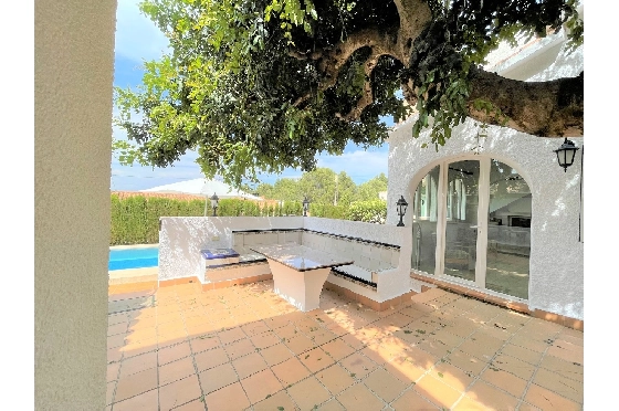Villa in Denia zur Ferienvermietung, Zona de estar 117 m², Baujahr 1974, Zustand gepflegt, + Zentralheizung, Klimaanlage, Terreno 680 m², 3 Schlafzimmer, 2 Badezimmer, Pool, ref.: T-0615-3