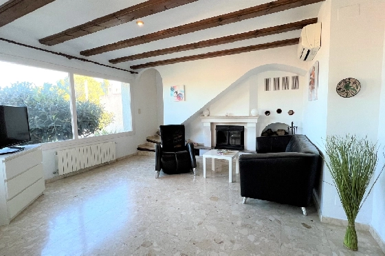 Villa in Denia zur Ferienvermietung, Zona de estar 117 m², Baujahr 1974, Zustand gepflegt, + Zentralheizung, Klimaanlage, Terreno 680 m², 3 Schlafzimmer, 2 Badezimmer, Pool, ref.: T-0615-6