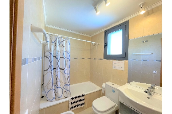 Apartment in Denia(Las Marinas) zur Ferienvermietung, Zona de estar 94 m², Baujahr 2009, Zustand gepflegt, + Zentralheizung, Klimaanlage, 3 Schlafzimmer, 2 Badezimmer, Pool, ref.: T-0715-11