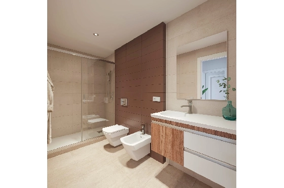Apartment in Moraira zu verkaufen, Zona de estar 103 m², + KLIMA, Klimaanlage, 3 Schlafzimmer, 1 Badezimmer, Pool, ref.: UH-UHM1917-D-4