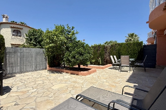 Reihenhaus in Els Poblets(Barranquets) zur Ferienvermietung, Zona de estar 104 m², Baujahr 1999, Zustand neuwertig, + KLIMA, Klimaanlage, Terreno 150 m², 3 Schlafzimmer, 2 Badezimmer, Pool, ref.: T-0621-3