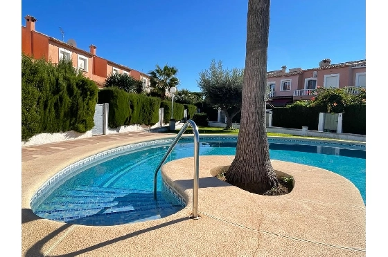 Reihenhaus in Els Poblets(Barranquets) zur Ferienvermietung, Zona de estar 104 m², Baujahr 1999, Zustand neuwertig, + KLIMA, Klimaanlage, Terreno 150 m², 3 Schlafzimmer, 2 Badezimmer, Pool, ref.: T-0621-6