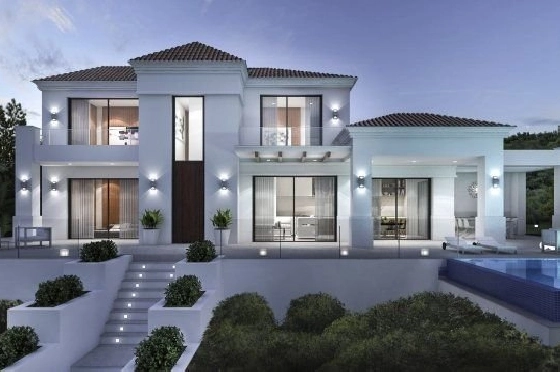 Villa in Javea zu verkaufen, Zona de estar 195 m², Klimaanlage, 3 Schlafzimmer, 3 Badezimmer, Pool, ref.: BS-3974818-1