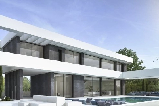 Villa in Javea zu verkaufen, Zona de estar 230 m², Klimaanlage, 4 Schlafzimmer, 4 Badezimmer, Pool, ref.: BS-3974810-1