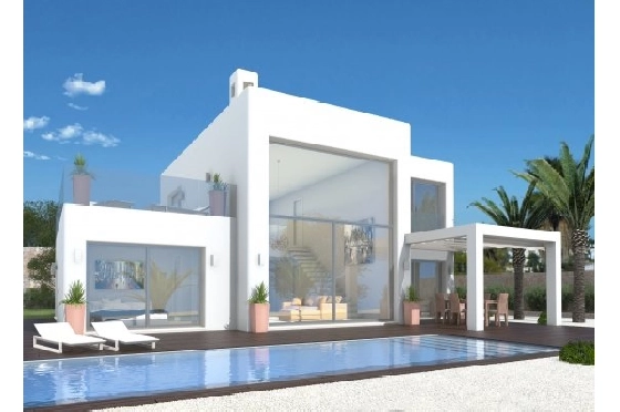 Villa in Javea zu verkaufen, Zona de estar 225 m², Klimaanlage, 4 Schlafzimmer, 3 Badezimmer, Pool, ref.: BS-3974749-1