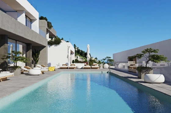 Apartment in Pedreguer zu verkaufen, Zona de estar 307 m², Klimaanlage, 3 Schlafzimmer, 2 Badezimmer, Pool, ref.: BS-5241958-15