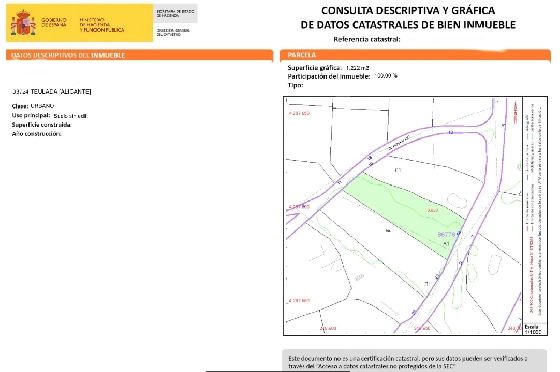 Wohngrundstück in Teulada zu verkaufen, Zona de estar 1222 m², ref.: BS-6652469-6