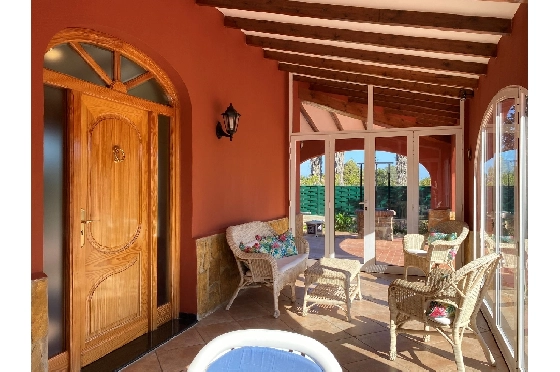 Finca in Pedreguer(Campo) zu verkaufen, Zona de estar 150 m², Baujahr 1980, Zustand gepflegt, Klimaanlage, Terreno 700 m², 4 Schlafzimmer, 2 Badezimmer, Pool, ref.: GC-0322-10