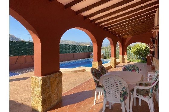 Finca in Pedreguer(Campo) zu verkaufen, Zona de estar 150 m², Baujahr 1980, Zustand gepflegt, Klimaanlage, Terreno 700 m², 4 Schlafzimmer, 2 Badezimmer, Pool, ref.: GC-0322-4