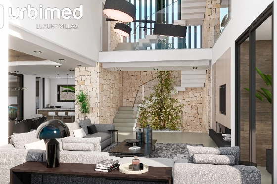 Villa in Denia zu verkaufen, Zona de estar 734 m², Klimaanlage, Terreno 2 m², 5 Schlafzimmer, 7 Badezimmer, Pool, ref.: UM-UV-IPANEMA-13