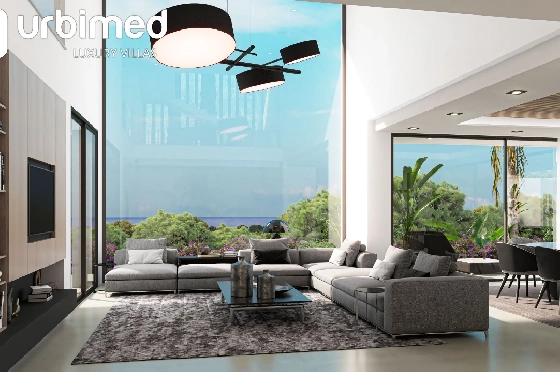 Villa in Denia zu verkaufen, Zona de estar 734 m², Klimaanlage, Terreno 2 m², 5 Schlafzimmer, 7 Badezimmer, Pool, ref.: UM-UV-IPANEMA-14