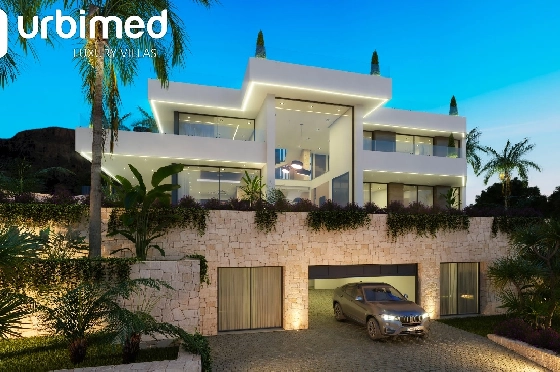 Villa in Denia zu verkaufen, Zona de estar 734 m², Klimaanlage, Terreno 2 m², 5 Schlafzimmer, 7 Badezimmer, Pool, ref.: UM-UV-IPANEMA-2