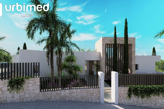 Villa in Denia zu verkaufen, Zona de estar 734 m², Klimaanlage, Terreno 2 m², 5 Schlafzimmer, 7 Badezimmer, Pool, ref.: UM-UV-IPANEMA-4