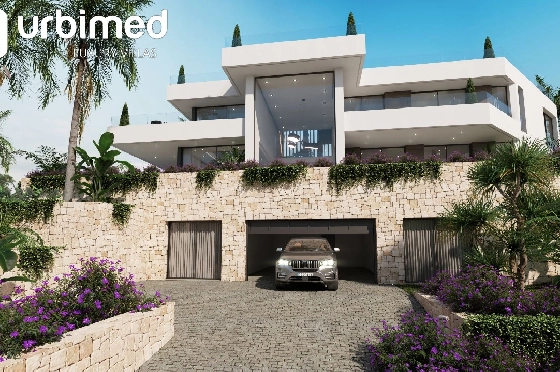 Villa in Denia zu verkaufen, Zona de estar 734 m², Klimaanlage, Terreno 2 m², 5 Schlafzimmer, 7 Badezimmer, Pool, ref.: UM-UV-IPANEMA-5