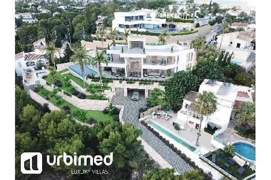 Villa in Denia zu verkaufen, Zona de estar 734 m², Klimaanlage, Terreno 2 m², 5 Schlafzimmer, 7 Badezimmer, Pool, ref.: UM-UV-IPANEMA-7